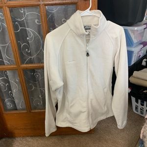 Women’s Columbia zip up sweater size large
